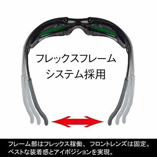 山本光学 YAMAMOTO YW-390 二眼形遮光めがね 高い防護性能 アイカップフレーム採用 ポリカハードコートくも_画像3