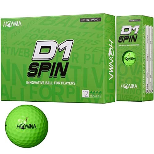 ホンマ ゴルフ ボール D1 D-1 SPIN スピン 2023 2ピース ソフト 飛び系 飛距離 ディスタンス ゴルフ_画像1
