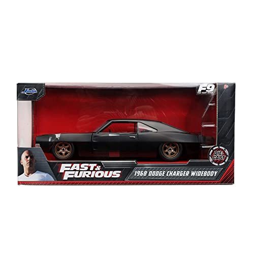 JADATOYS 1:24ワイルドスピードダイキャストカー DOM's 1968 DODGE CHARGER WIDEB_画像1