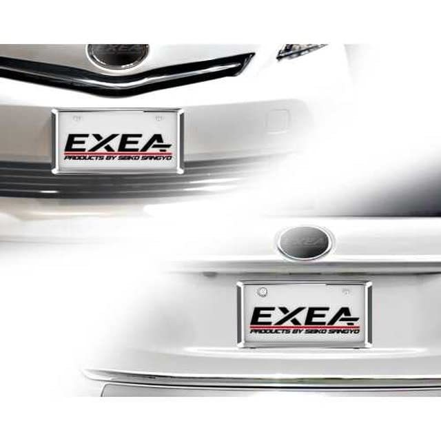 星光産業 車外用品 ナンバーフレーム EXEA(エクセア) アクセントフレームセット カーボン EX-190_画像3