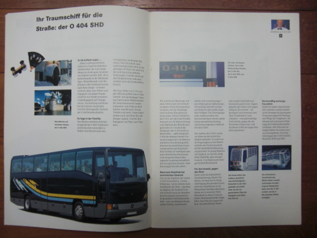 希少 ドイツ本国版 バス カタログ 2冊 メルセデス ベンツ Mercedes Benz 旅行バス / 三菱 ふそうバス,Reise Omnibusse,Travel omnibuses_画像2