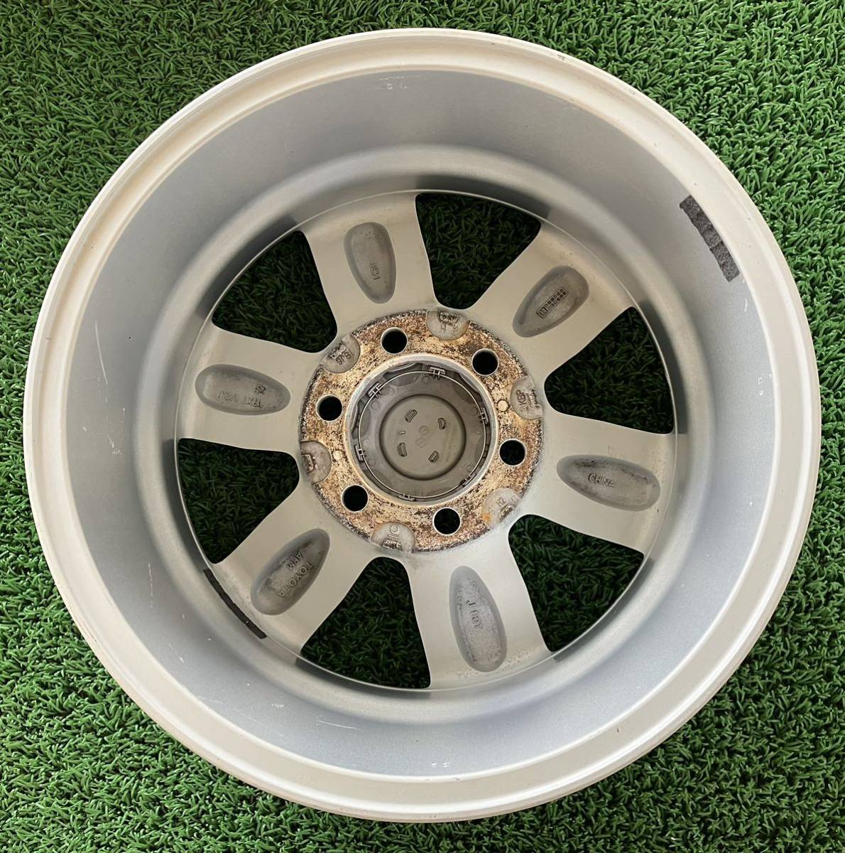 * Toyota TOYOTA 150 series Land Cruiser Prado original 17 -inch 17×7.5J +25 PCD139.7 6H 4ps.@Set aluminium wheel used * free shipping 