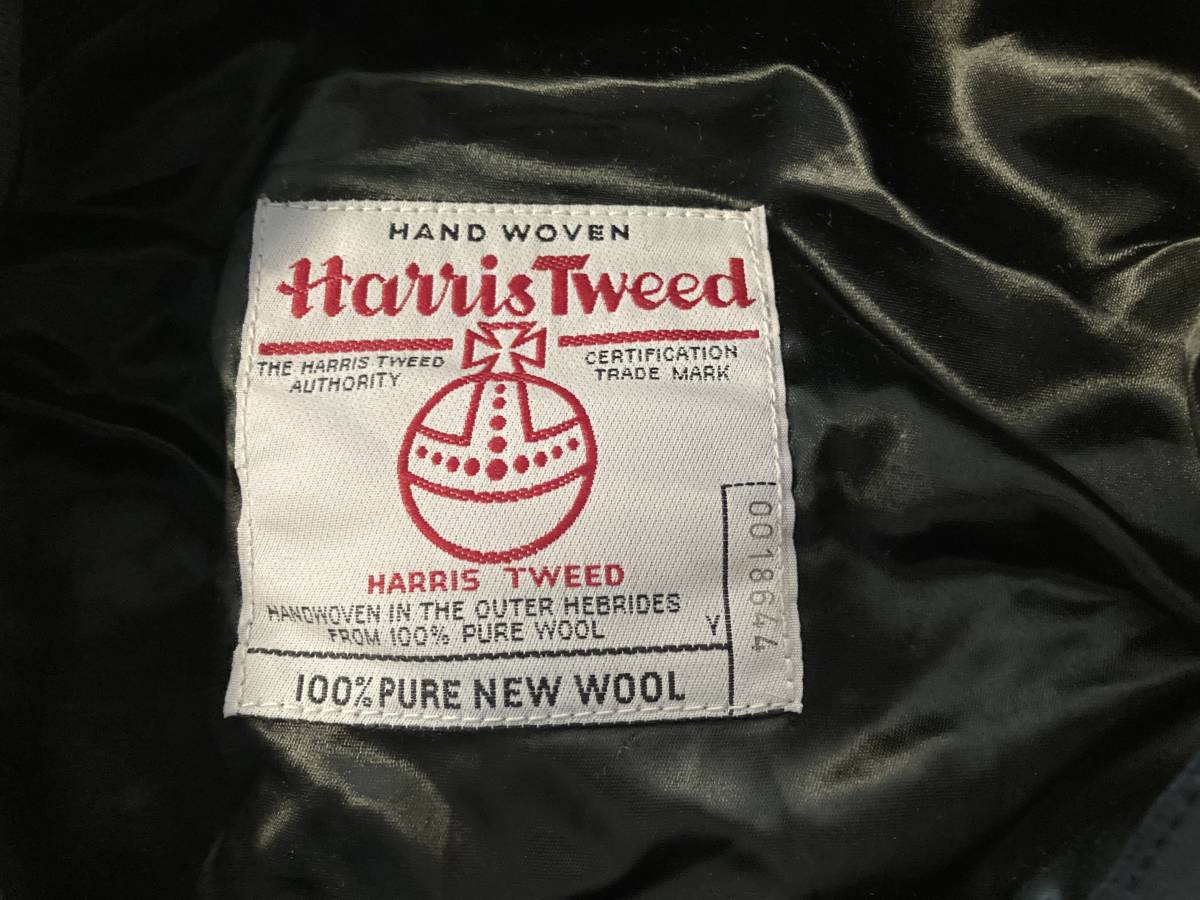 ★美中古 TLS classic ハリスツイード Harris Tweed キャスケット USA製 MADE IN USA ウール WOOL 帽子_画像8