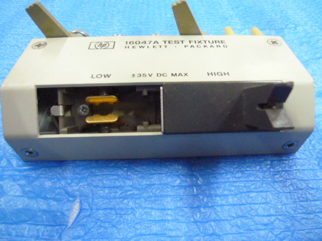 中古現状渡品 HEWLETT・PACKARD 16047A TEST FIXTURE YOKOGAWA・HEWLETT・PACKARD 