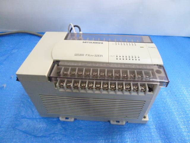 中古現状渡品 MITSUBISHI PROGRAMMABLE CONTROLLER FX2N-32ER 三菱電機 PLC_画像4