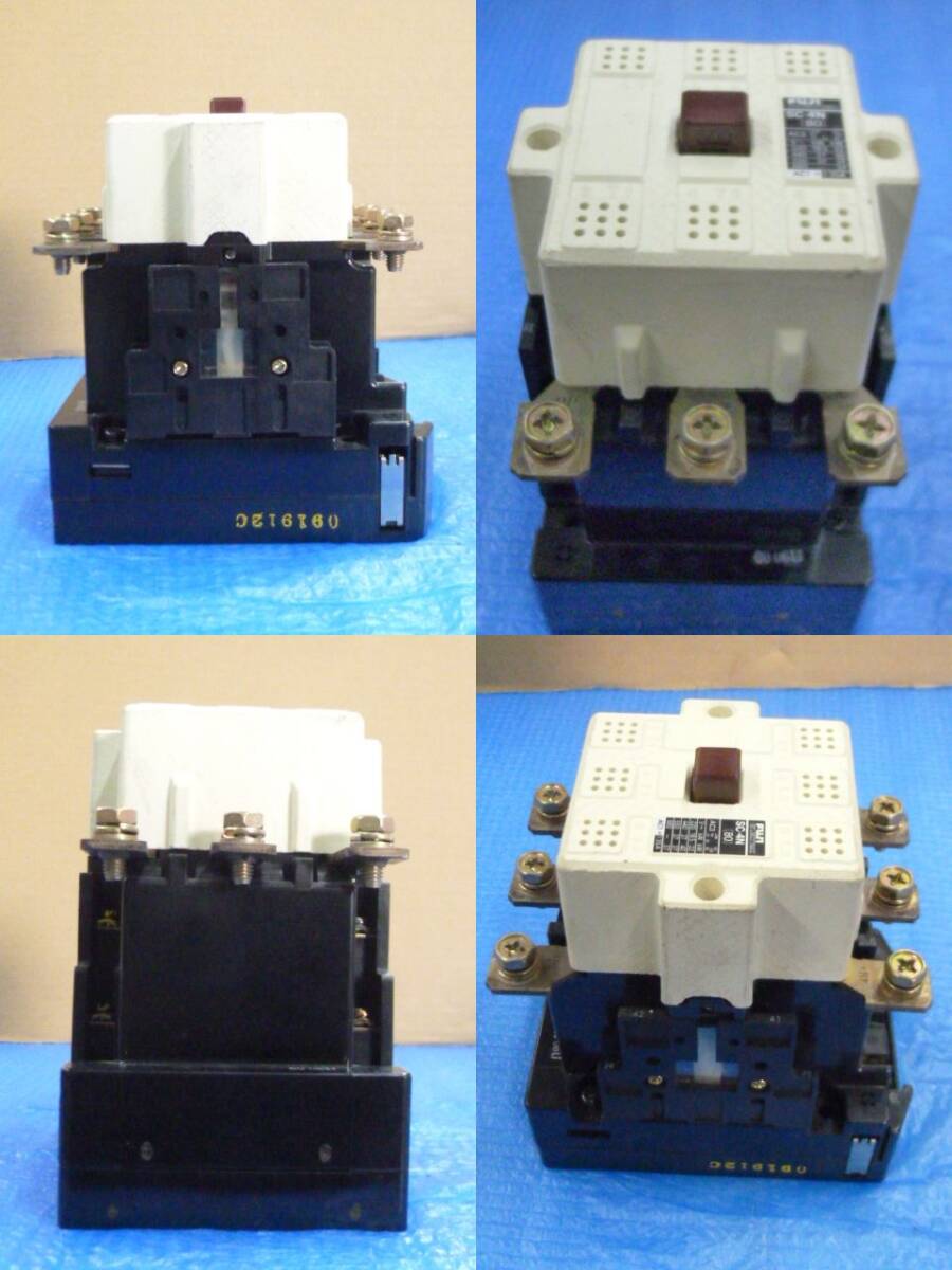中古現状渡品 FUJI ELECTRIC 電磁接触器 SC-4N[80] コイル電圧AC200-220V 富士電機_画像4