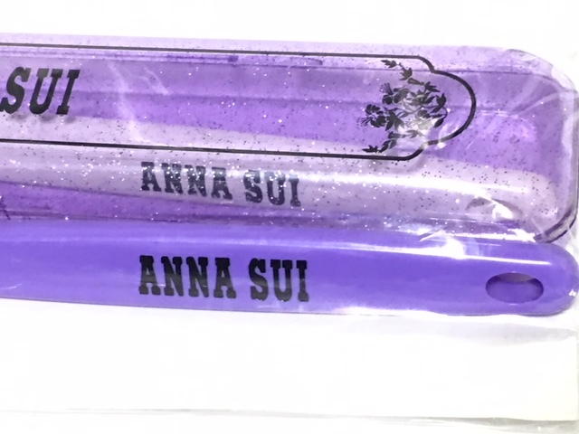 【ANNA SUI】（NO.8169）アナスイ デンタルケアセット 歯ブラシ2本セット 非売品 ノベルティ 未使用の画像3