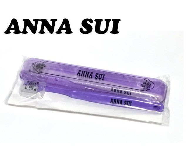 【ANNA SUI】（NO.8169）アナスイ デンタルケアセット 歯ブラシ2本セット 非売品 ノベルティ 未使用の画像1