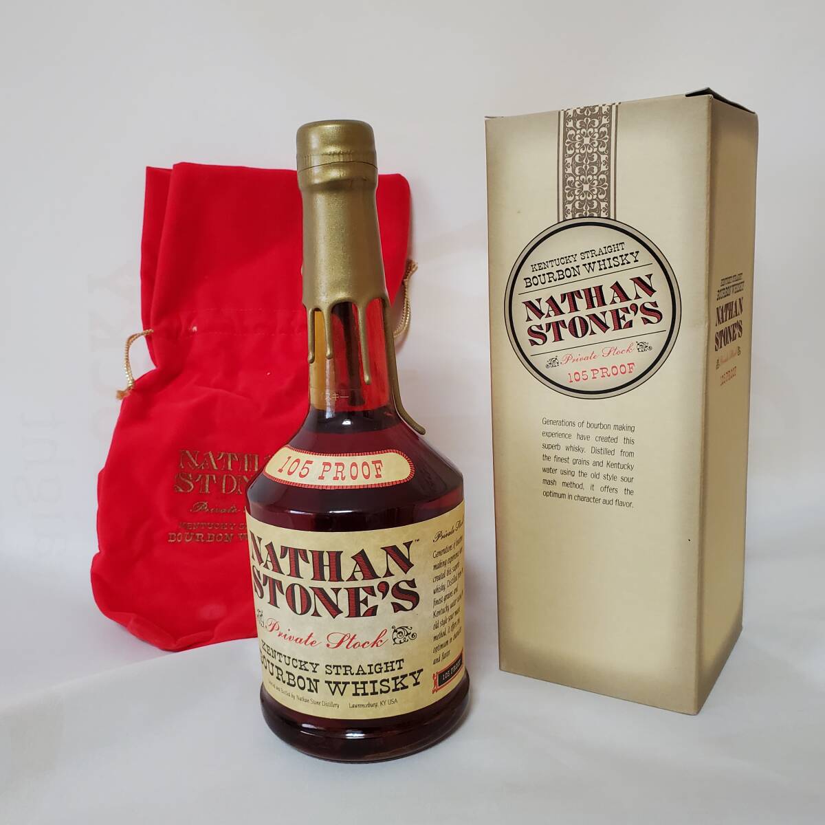 1990年限定 ネイサン ストーン NATHAN STONE'S 105Proof (52.5％) 750ml RIP VAN WINKLE_画像1