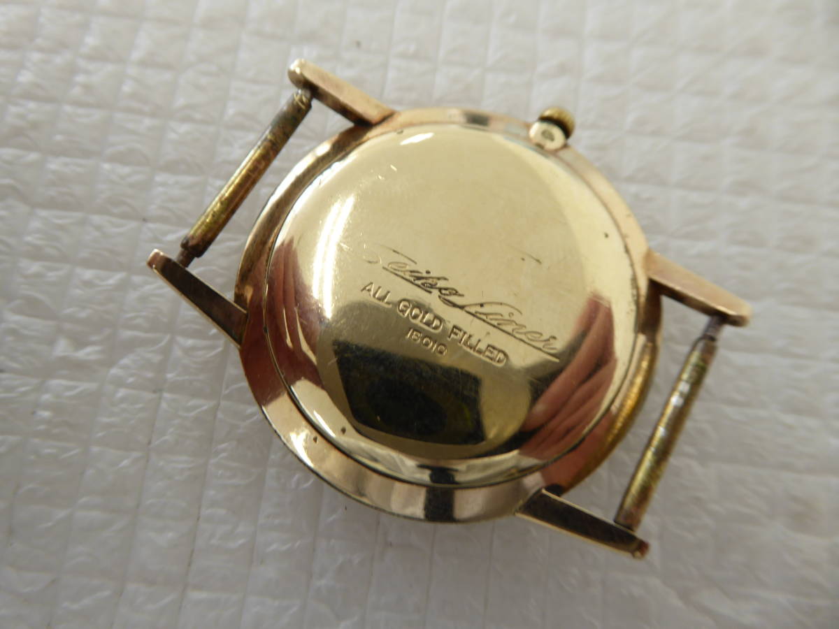 現状品 SEIKO LINER セイコー ライナー 15010 手巻き メンズ 腕時計 稼働品 ALL GOLD FILLED 定形外郵便 全国一律140円 B1-A_画像7