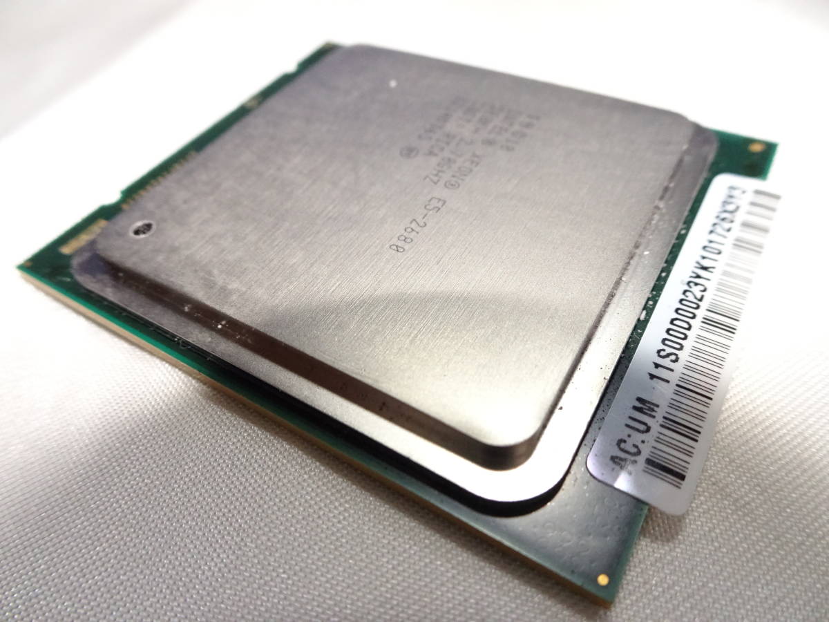 インテル Intel Xeon プロセッサー E5-2680 2.70GHz LGA2011 動作検証済 1週間保証_画像2