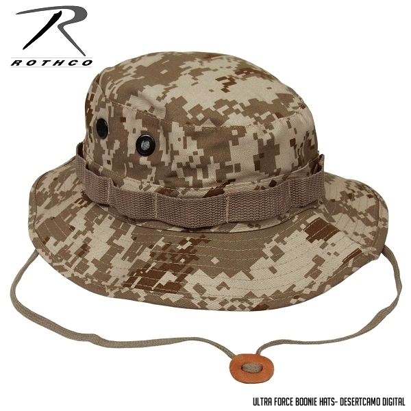 [ postage 260 jpy ] ROTHCO new goods b- knee hat (DE digital duck /XXL) safari hat Jean gru hat adventure hat wide‐brimmed hat 