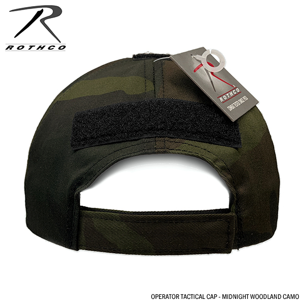 [送料260円]ROTHCO 新品 迷彩 ソフト キャップ - ミッドナイト ウドランドカモ プロファイルキャップ CAP 帽子 フリーサイズ メンズ 迷彩_画像4