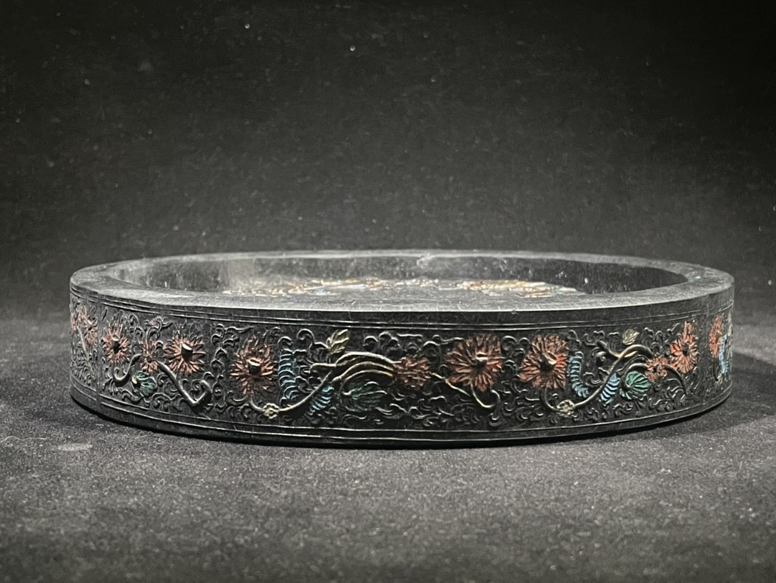 珍品旧蔵*中国四大名硯の一 歙硯 竜鳳墨硯の置物 極細工 文房具 珍品旧蔵*中国四大名硯の一 歙硯 竜鳳墨硯の置物 極細工 文房具