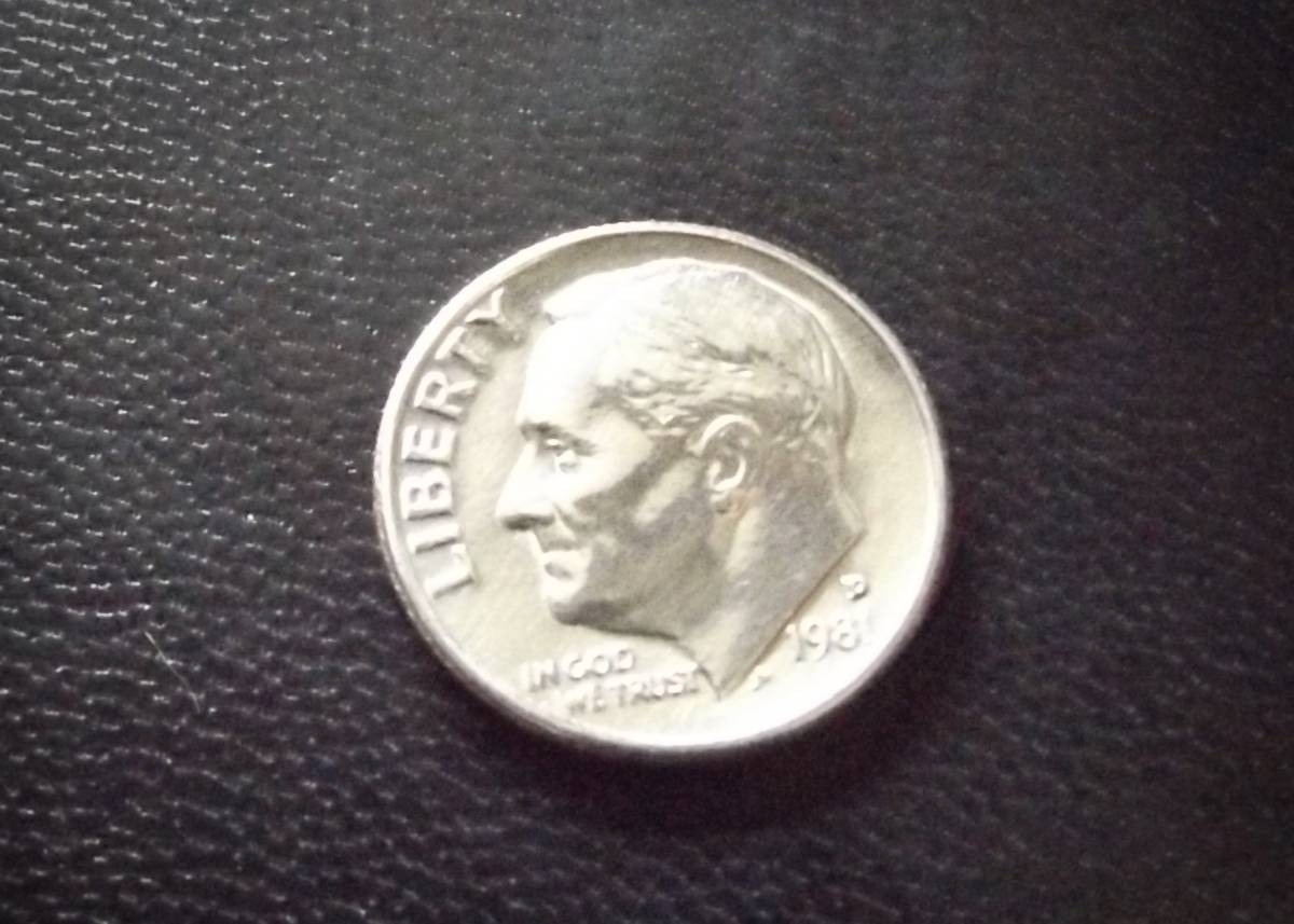 ヤフオク! - アメリカ合衆国 10セントコイン 1981年 D刻印 送