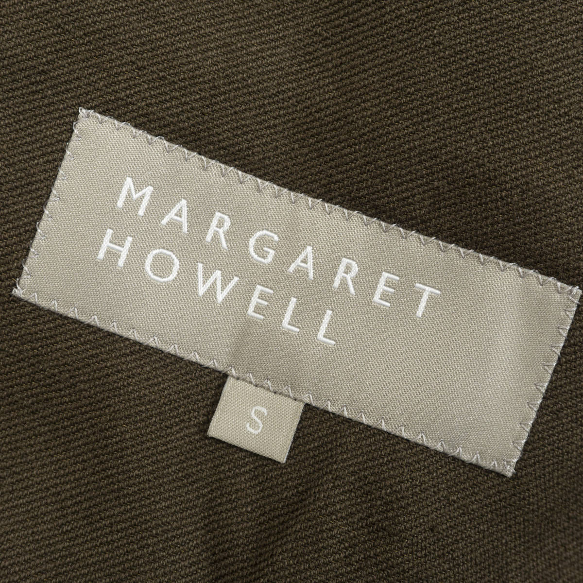 日本製リネン混ジャケット『MARGARET HOWELL』Sサイズ ブラウン マーガレットハウエル メンズ 管理9130の画像5