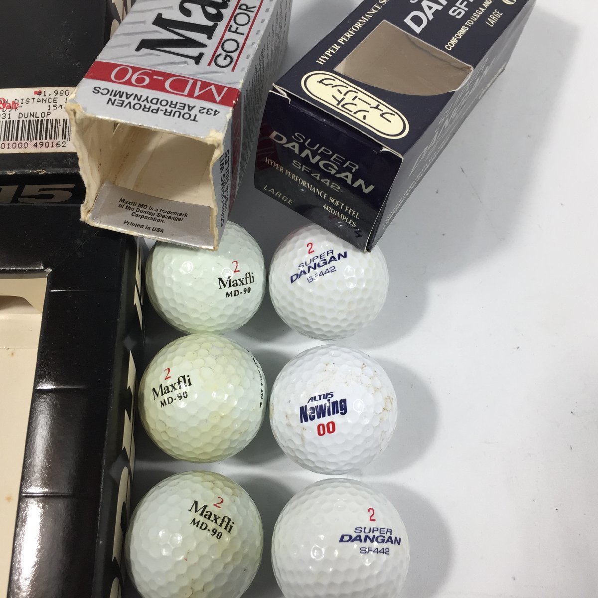 ゴルフボール　各種　ダンロップ　/　HONMA　他　粗品・中古混在　TH2.101　_画像4