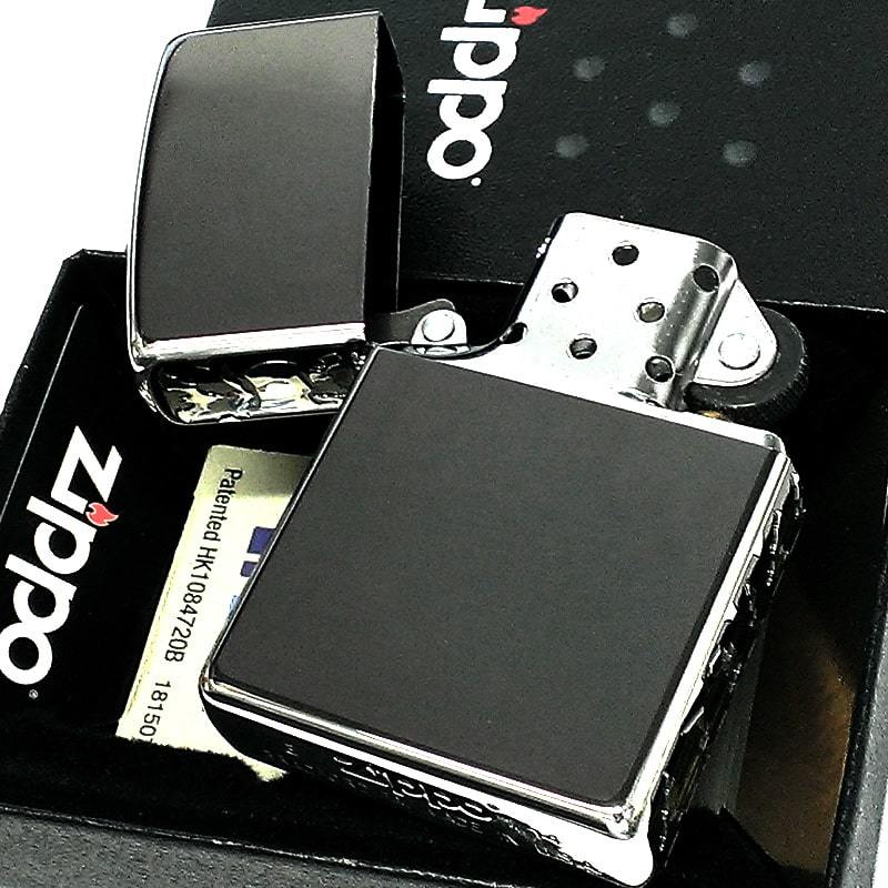 ZIPPO ガンメタ＆アンティークシルバー 3面彫刻 コウモリ ジッポ ライター かっこいい メンズ 蝙蝠 おしゃれ プレゼント ギフト_画像7