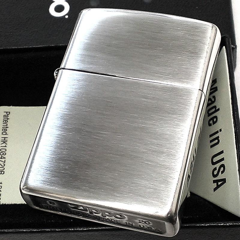 ZIPPO ライター アンティーク シルバー おしゃれ ジッポ シンプル 無地 銀燻し かっこいい ビンテージ 古美加工 メンズ_画像2