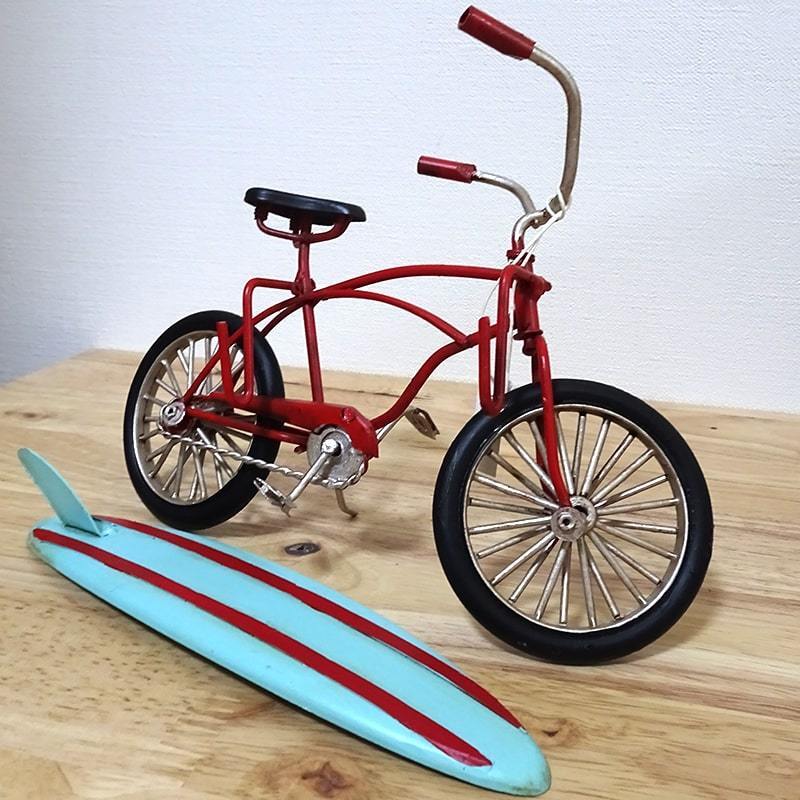 自転車 オブジェ Surf Bicycle サーフボード サーフィン かっこいい ヴィンテージ アンティーク 可愛い アメリカン 置物_画像6