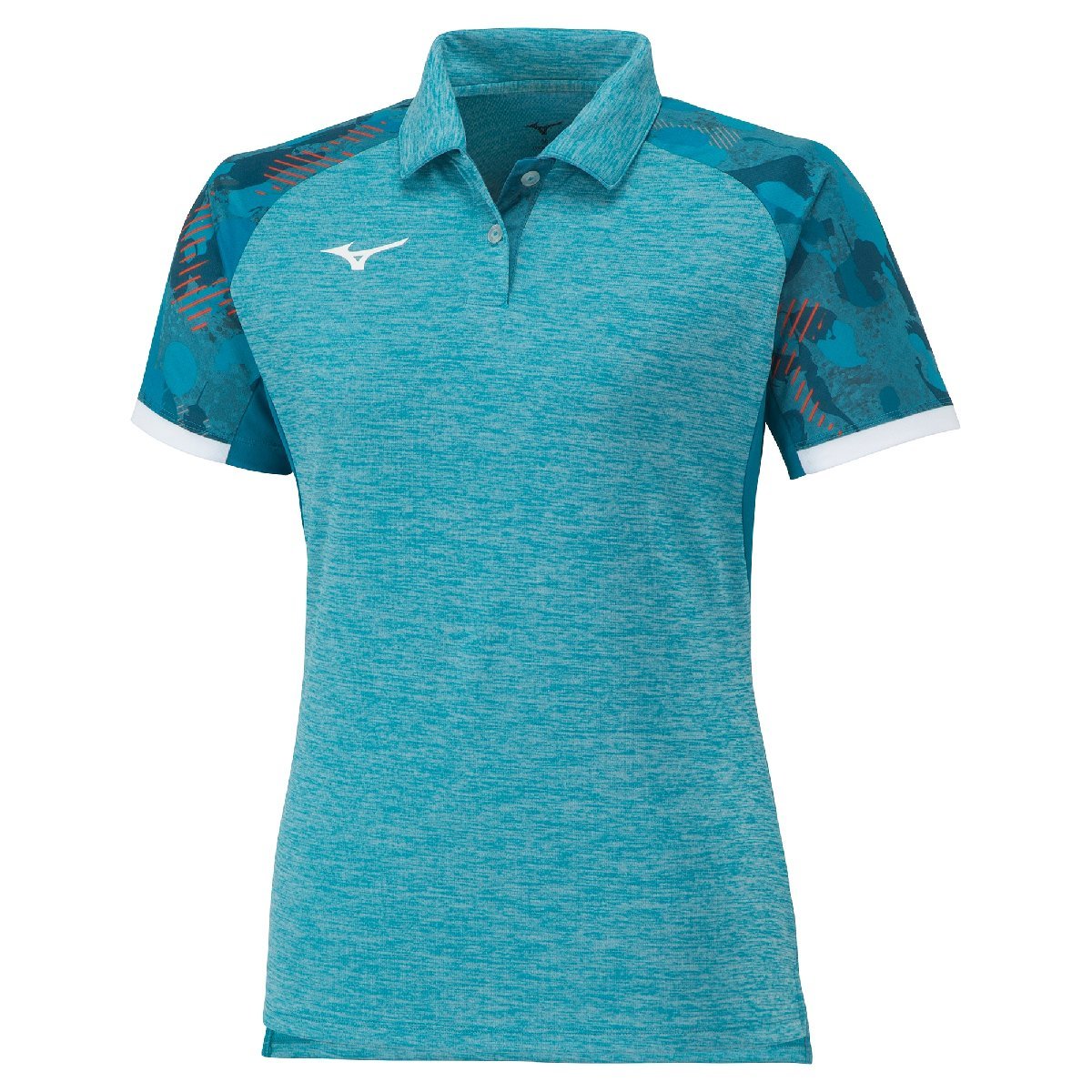 wi мужской L размер Mizuno настольный теннис рубашка 82JAA21023 эмаль голубой 