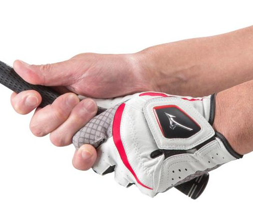  Mizuno W-GRIP перчатки [ левый рука для ] 5MJML05101 белый × красный 21cm