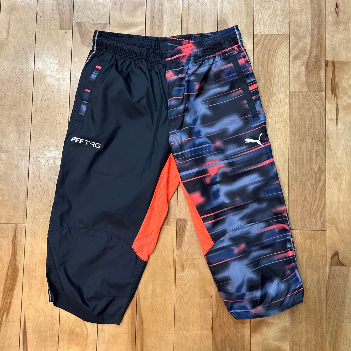 プーマ【PUMA】未使用ピステ 上下セット Lサイズ 上-長袖 下-七 プーマ【PUMA】未使用ピステ 上下セット Lサイズ 上-長袖 下-七