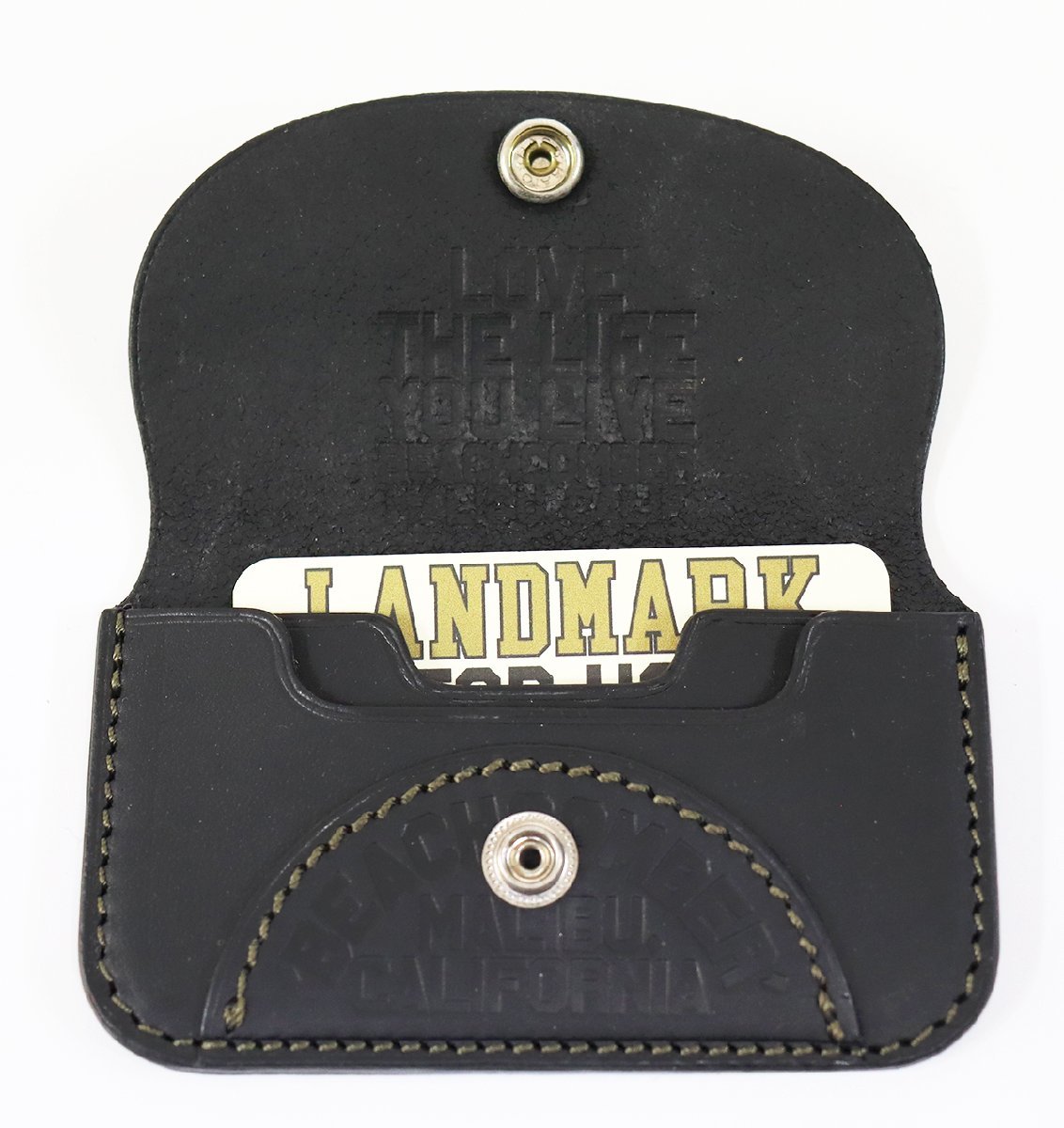 BARNSTORMERS (バーンストーマーズ) Card Case “Nothing To Lose” / カードケース ナッシング・トゥ・ルーズ A16-02 ブラック 未使用品_画像4