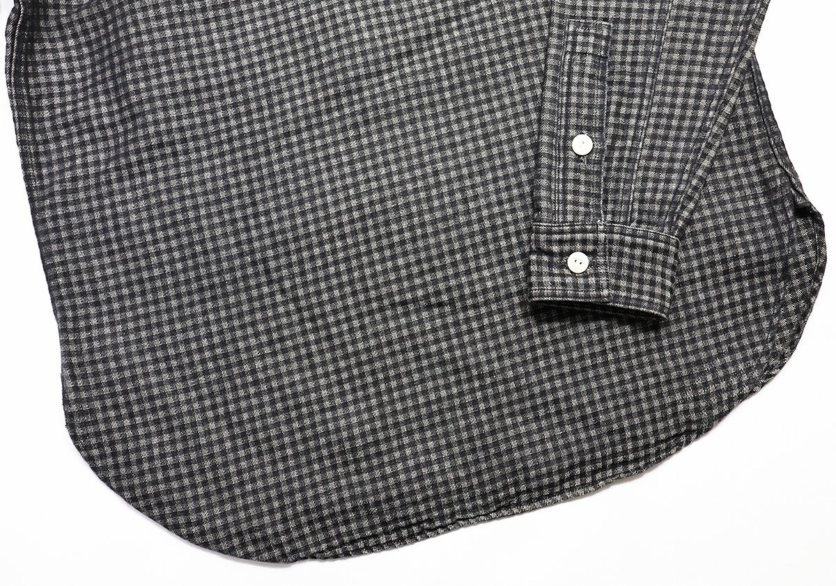 Dapper's (ダッパーズ) Classical One Pocket Pullover Work Shirts with Chinstrap / ワンポケット プルオーバーワークシャツ 極美品 BLK