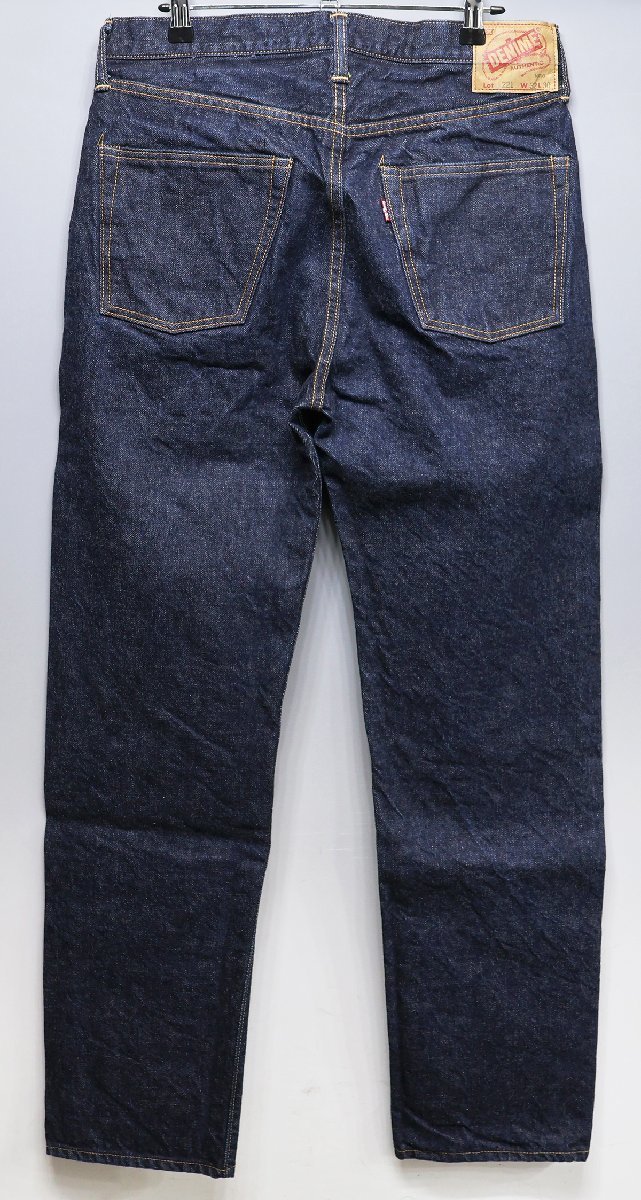 DENIME by WAREHOUSE (ドゥニーム バイ ウエアハウス) Lot 221 “BIG E MODEL” / ビッグE モデル 美品 インディゴ w32_画像3