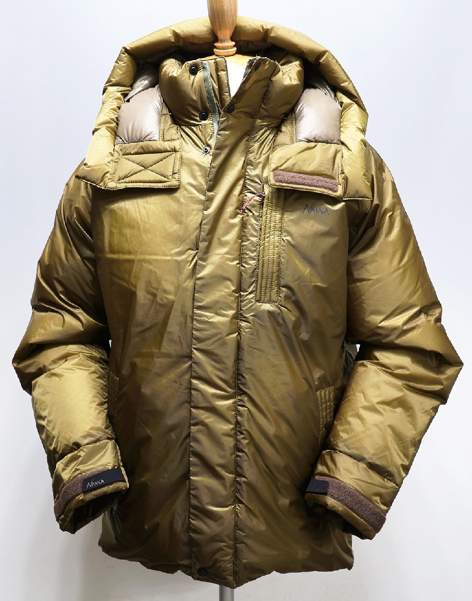 NANGA (ナンガ) AURORA LIGHT UTILITY DOWN JACKET / オーロラライト ユーティリティ ダウンジャケット N1UD 未使用品 コヨーテ size L_画像2