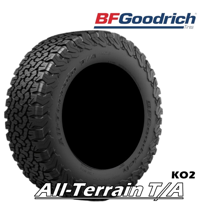 LT305/55R20 20インチ 121/118 S 2本 オールテレーン TA KO2 夏 サマータイヤ BFグッドリッチ BFGoodrich All-Terrain T/A KO2 447166_画像1