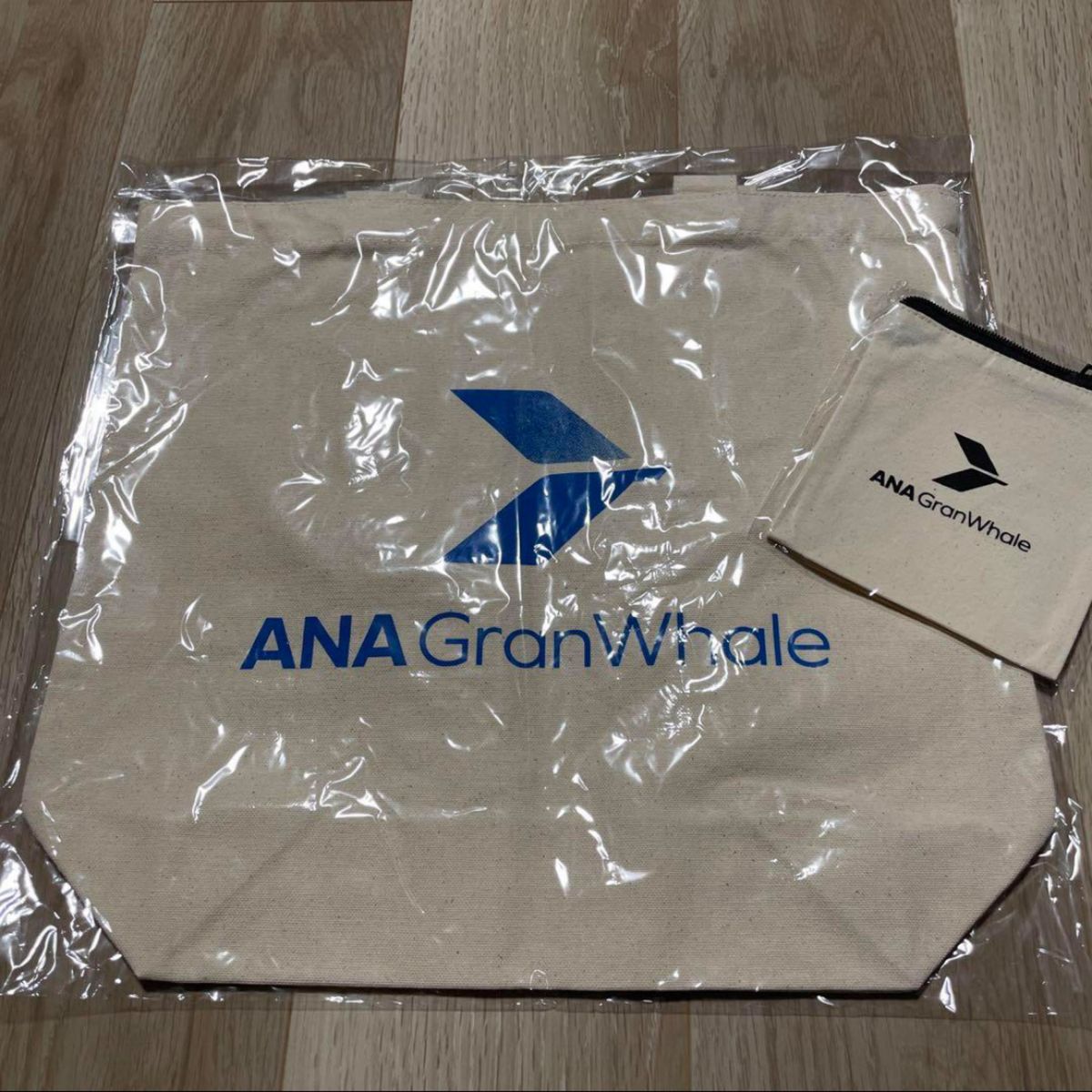 値下げ不可　新品　未使用　非売品　限定　ANA GranWhale アナ　バッグ　ポーチ　 トートバッグ