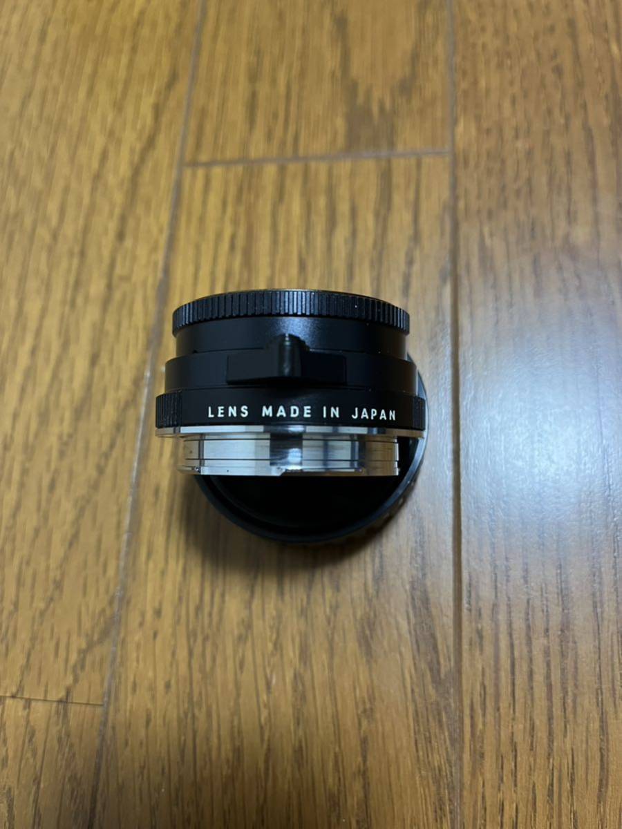 MINOLTA ミノルタ M-ROKKOR 40mm f2.0 haogeスクエアフード付き Mマウント leitz minolta CLの画像3