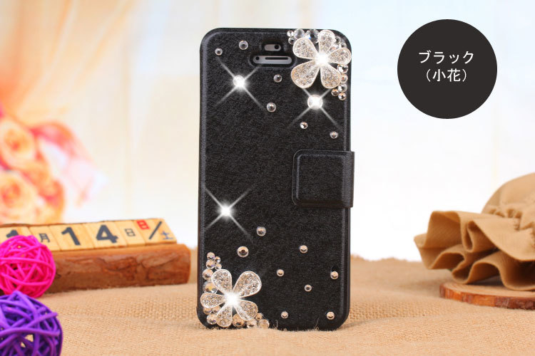 iphone6 leather case iPhone 6s cover iphone6/6s deco case notebook type card storage B black 