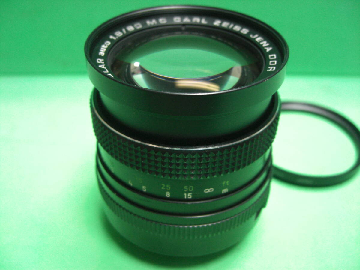 PANCOLAR 80mmF1.8 CARL ZEISS JENA, 絞りNG, 委託現状品