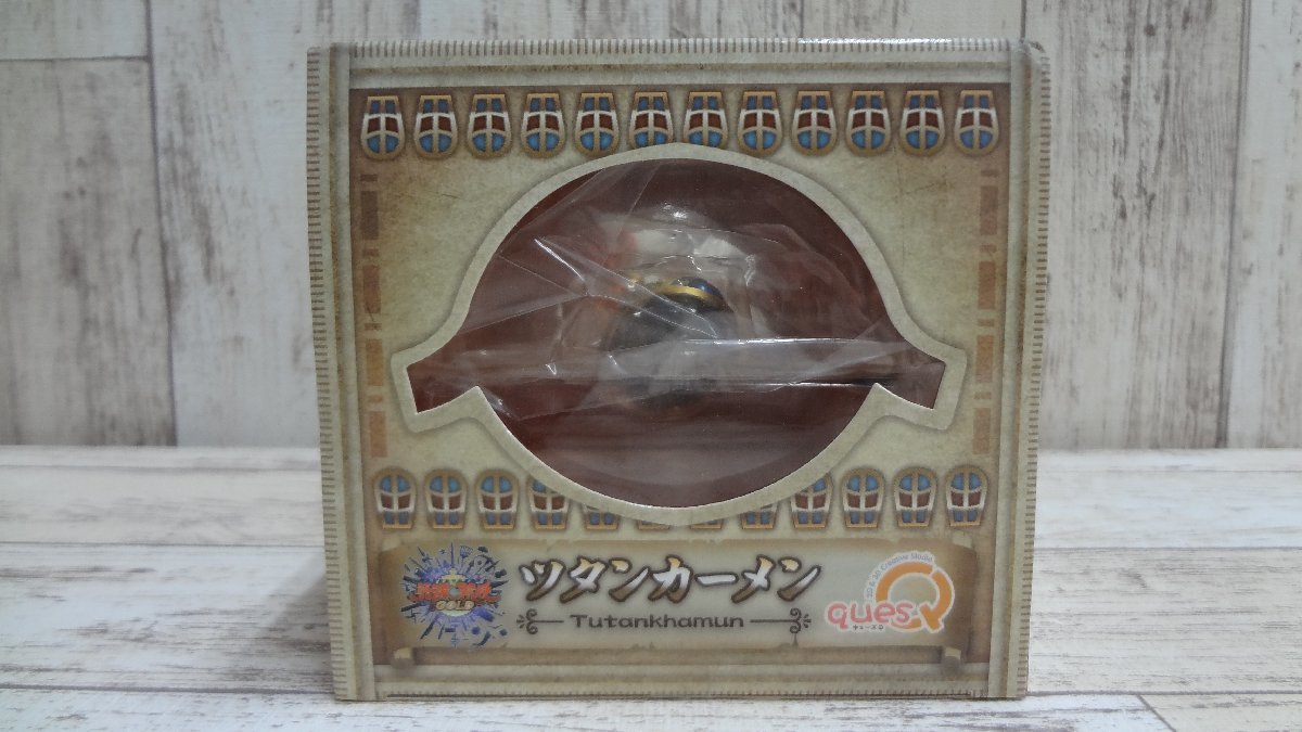 066A quesQ 英雄*戦姫GOLD ツタンカーメン 1/8【中古・未開封】_画像5