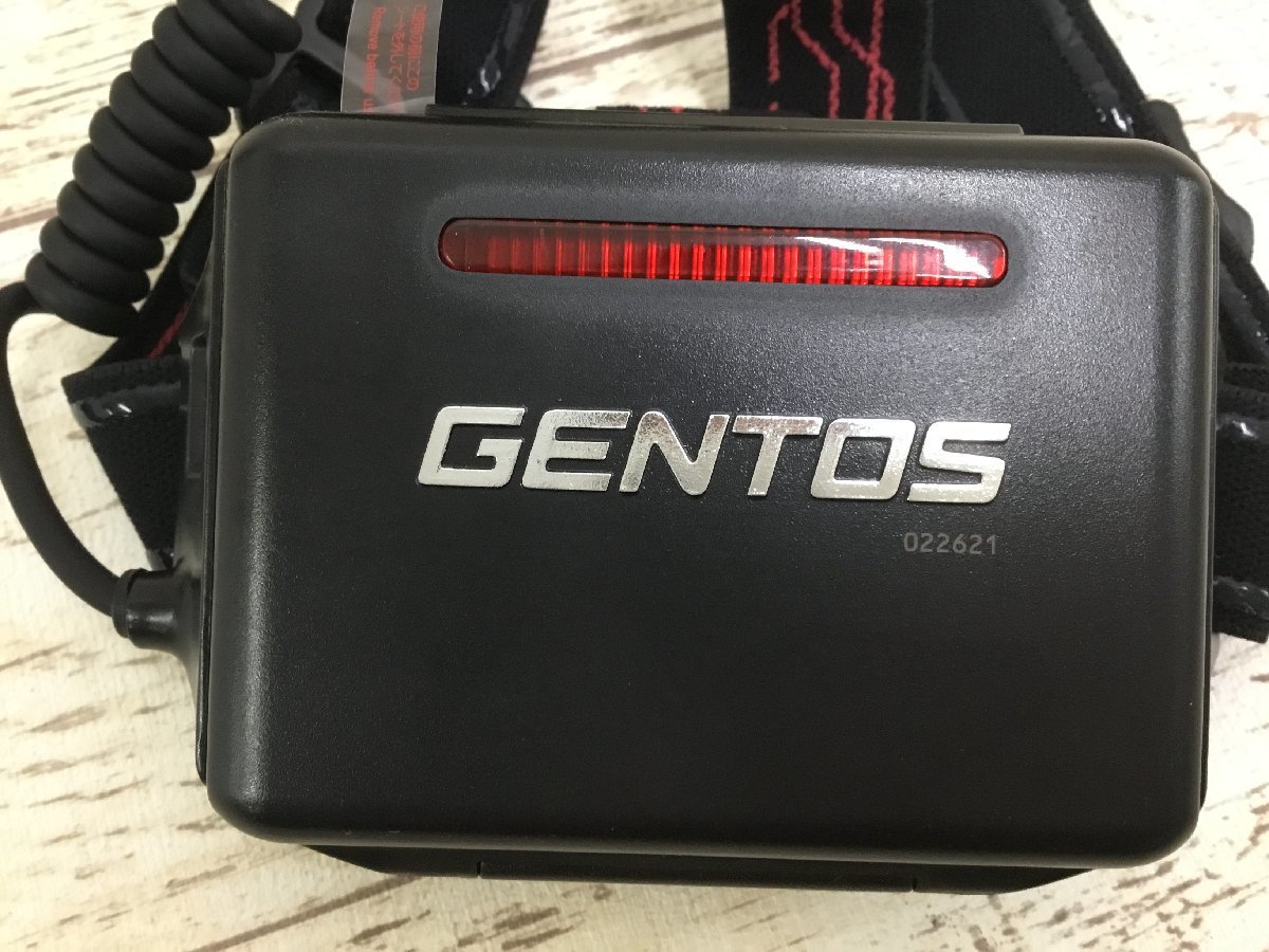 114A GENTOS GH-100RG ジェントス ヘッドライト 【中古】_画像7