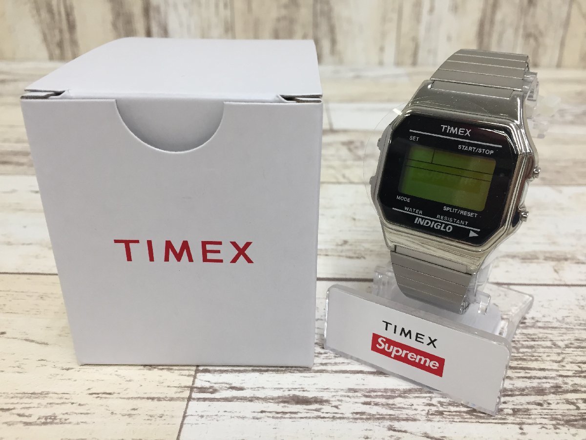 160A Supreme × Timex Digital Watch シュプリーム タイメックス コラボ 時計【未使用】_画像1