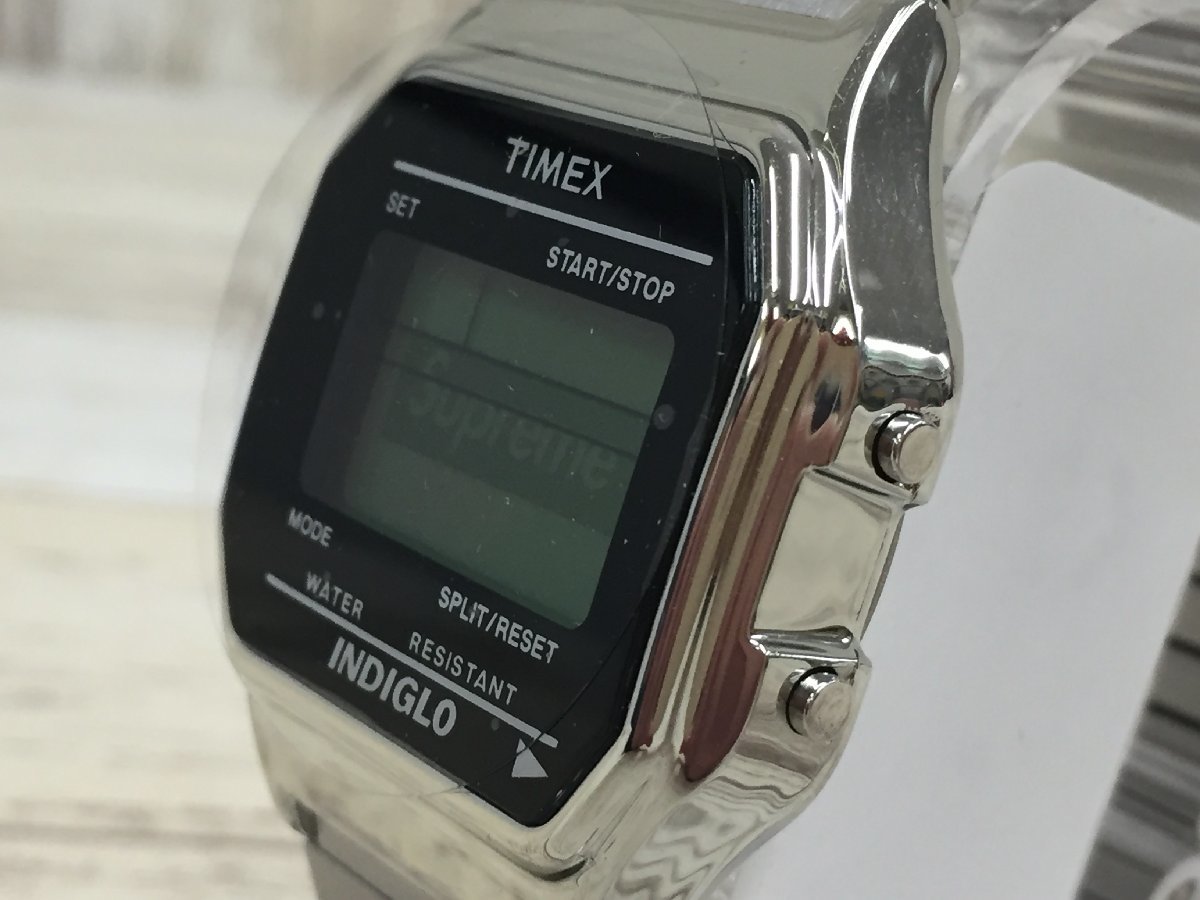 160A Supreme × Timex Digital Watch シュプリーム タイメックス コラボ 時計【未使用】_画像7