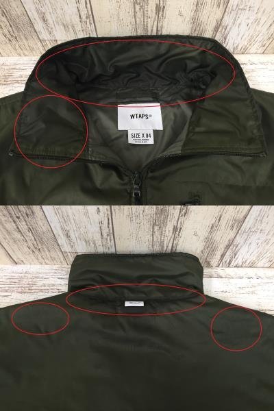 128BH WTAPS 23AW TRACK PADDED JACKET 232BRDT-JKM08 ダブルタップス【中古】_画像9