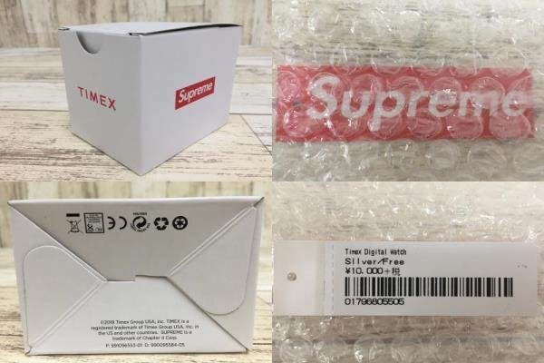 160A Supreme × Timex Digital Watch シュプリーム タイメックス コラボ 時計【未使用】_画像10