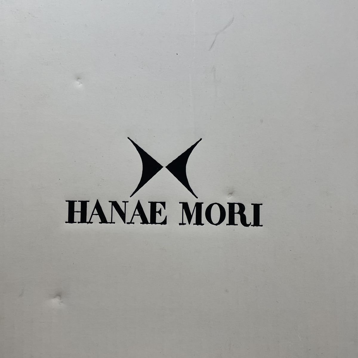 【1円スタート】HANAE MORI パスタカレー皿　白 3 黒2_画像2