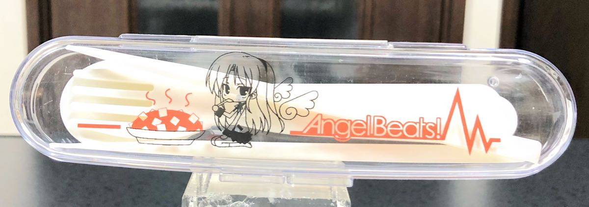 Angel Beats! 天使 カトラリーセット 美少女 お弁当 箸 スプーン フォーク 食器 グッズ_画像2