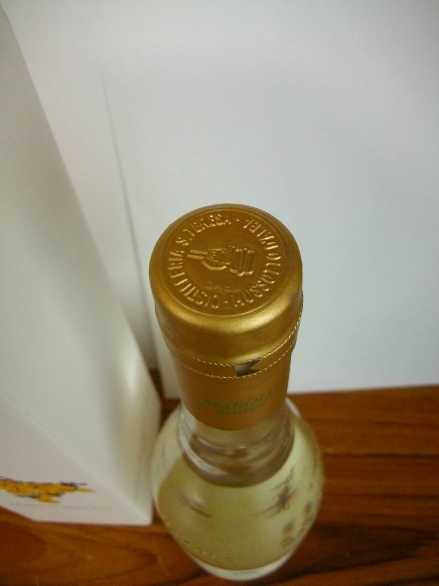 マローロ　グラッパ・ディ・モスカート　MAROLO GRAPPA DI MOSCATO 箱付　程度良_画像4