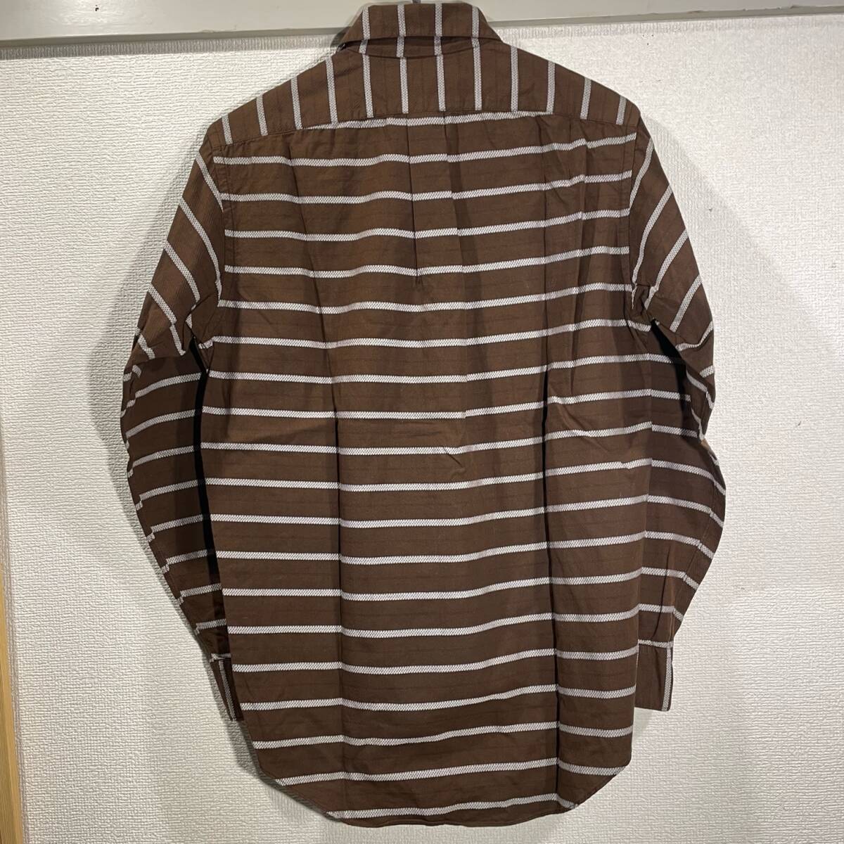 即決 入手困難 COMME des GARCONS SHIRT コム デ ギャルソン シャツ ボーダーストライプ プルオーバーシャツ フランス製 M_画像7