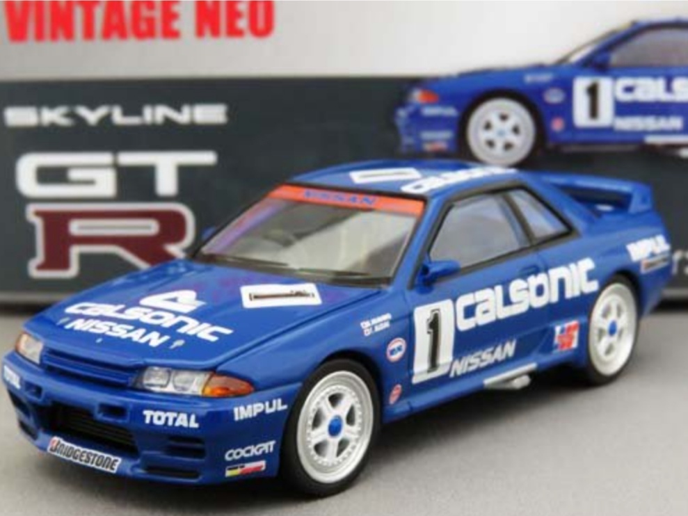 即決！ トミカ リミテッド ヴィンテージ ネオ LV-N234a 日産 カルソニック R32 スカイライン GT-R 1991 JTC #1 星野一義 新品・未使用品 の画像1