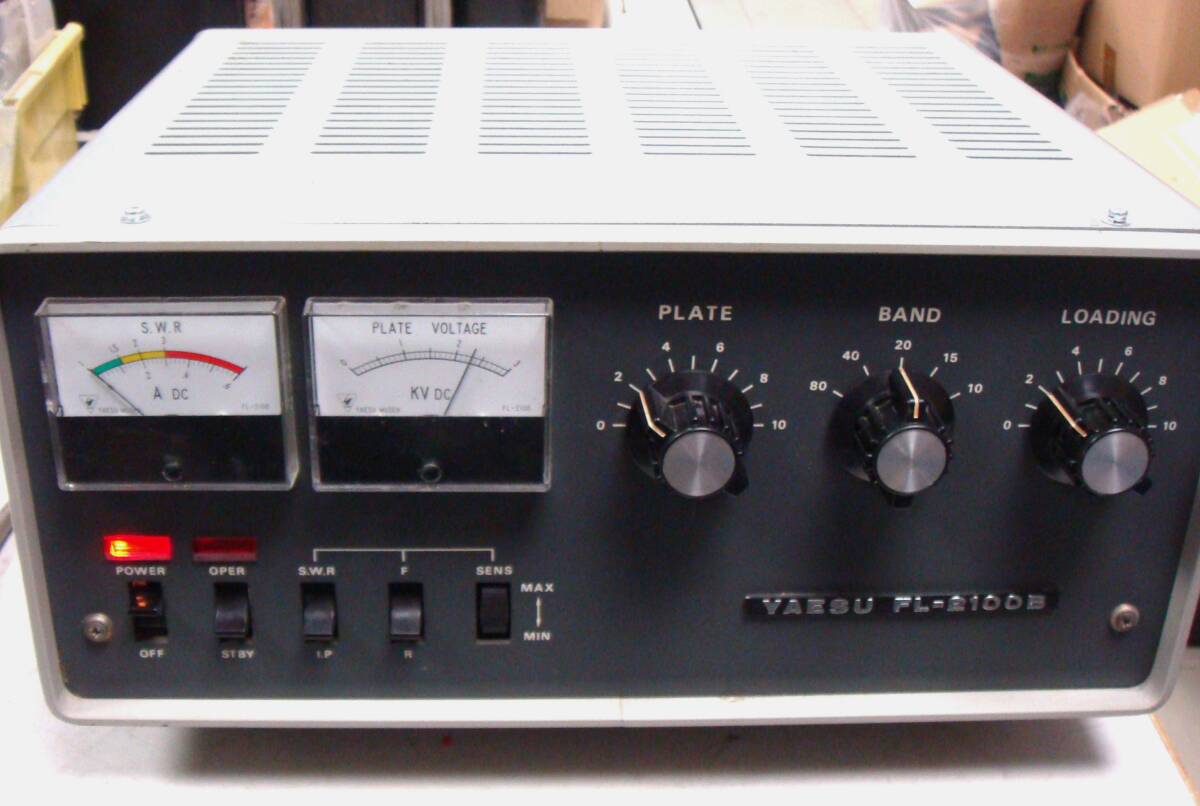  YAESU 八重洲無線　リニアーアンプ　FL2100B　動作品の出品です。_画像1
