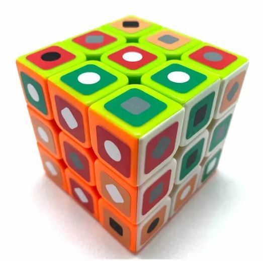  gray part 3x3x3 bastinazo Magic Cube Neo Professional Speed tsui stay puzzle blur Inte .- The -