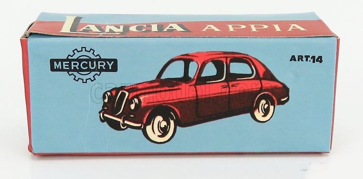 マーキュリー 1/48 ランチャ アッピア 1 シリーズ 1954 ライトブルー LANCIA APPIA I SERIES アシェット HACHETTE MERCURY 復刻版_画像6